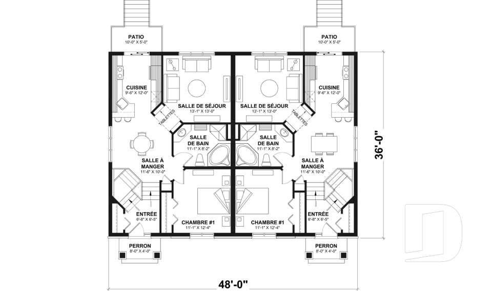 Rez-de-chaussée -  - Lucinda 