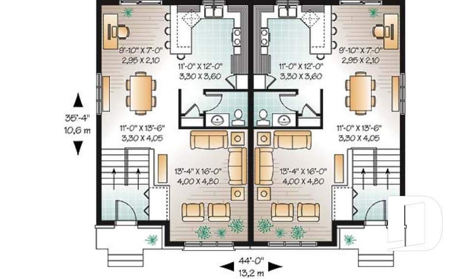 Rez-de-chaussée -  - Després