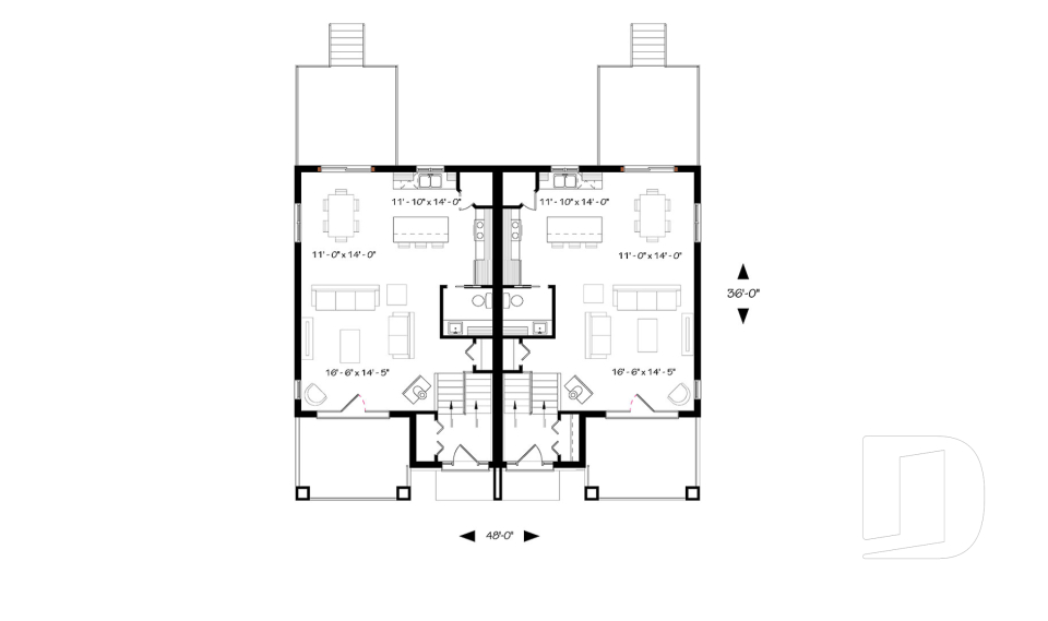 Rez-de-chaussée -  - Aspen Lodge
