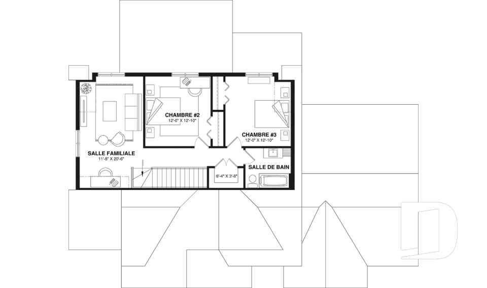 Étage -  - Saint-Georges