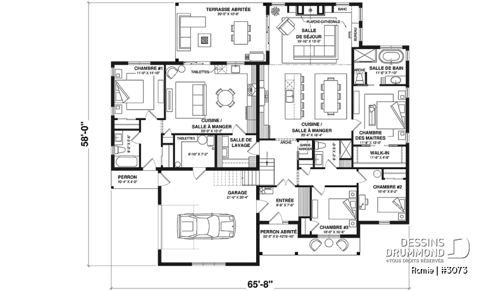 Rez-de-chaussée - Magnifique maison bi-génération de style farmhouse, terrasse abritée et salle de lavage partagées - Romie