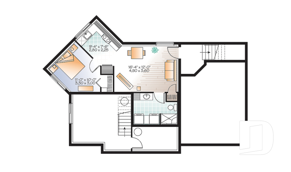 Sous-sol -  - Adèle 2