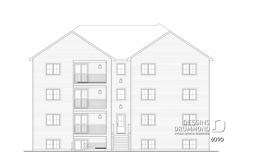 Vue arrière - MODÈLE DE BASE - 