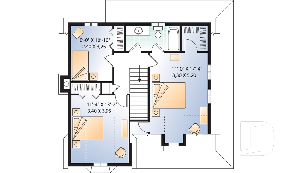 Étage -  - Villandry