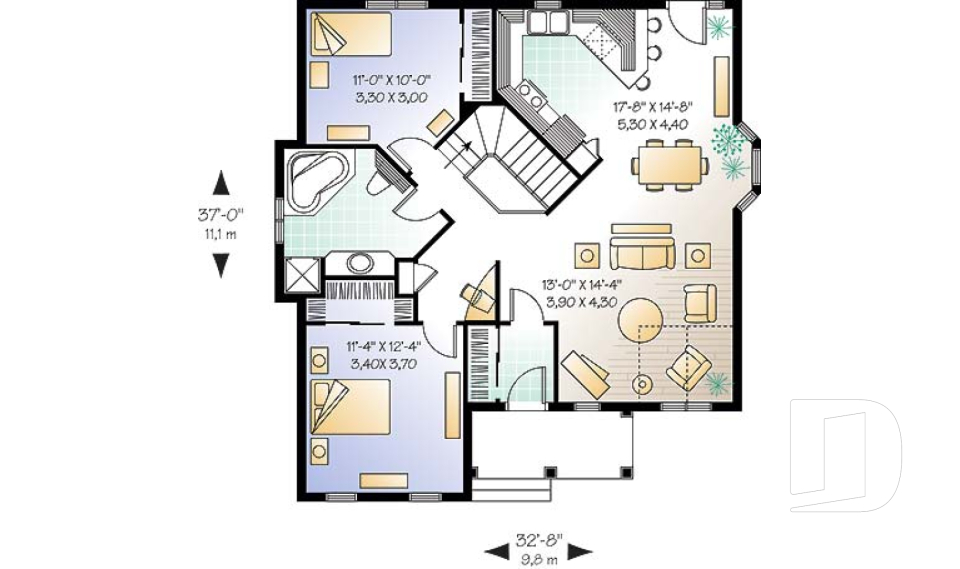 Rez-de-chaussée -  - Merlin