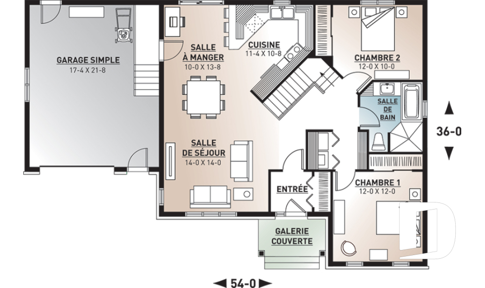 Rez-de-chaussée -  - Merlin 3