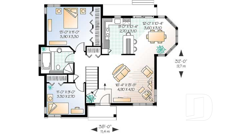 Rez-de-chaussée -  - Andrew
