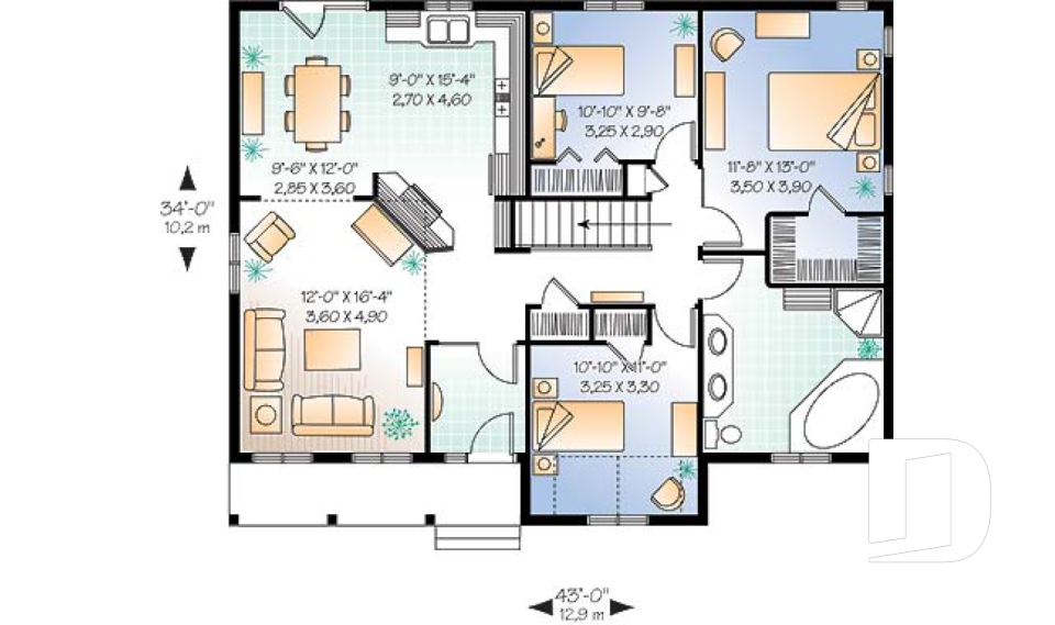 Rez-de-chaussée -  - Avram 4