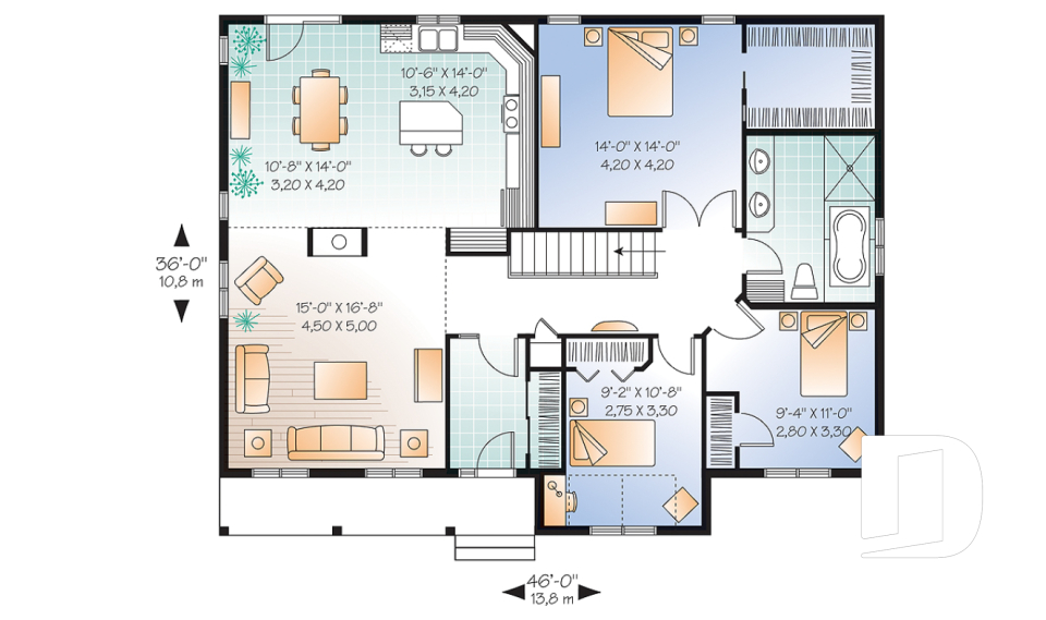 Rez-de-chaussée -  - Avram 3