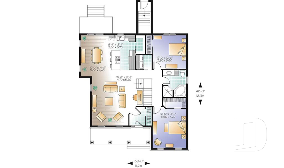 Rez-de-chaussée -  - Marquis 3