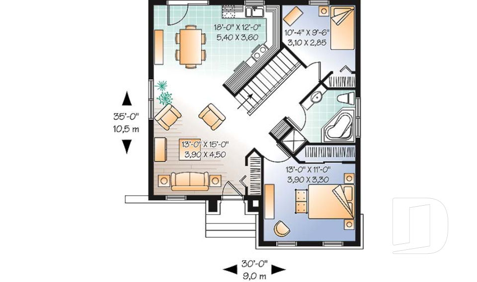 Rez-de-chaussée -  - La Royale