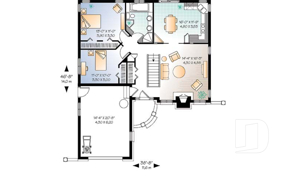 Rez-de-chaussée -  - Tobago