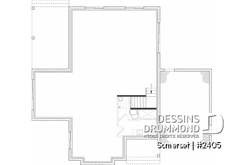 Sous-sol - Plain-pied spacieux de 2 chambres avec coin déjeuner en solarium, garage - Somerset