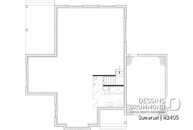 Sous-sol - Plain-pied spacieux de 2 chambres avec coin déjeuner en solarium, garage - Somerset