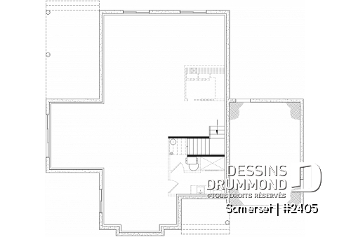 Sous-sol aménageable -  - Somerset