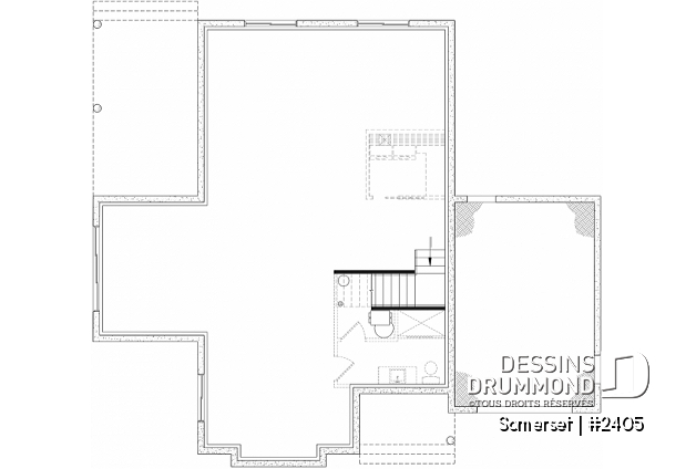 Sous-sol aménageable - Plain-pied champêtre avec garage, 2 chambres, foyer, garde-manger et belle lumière naturelle - Somerset