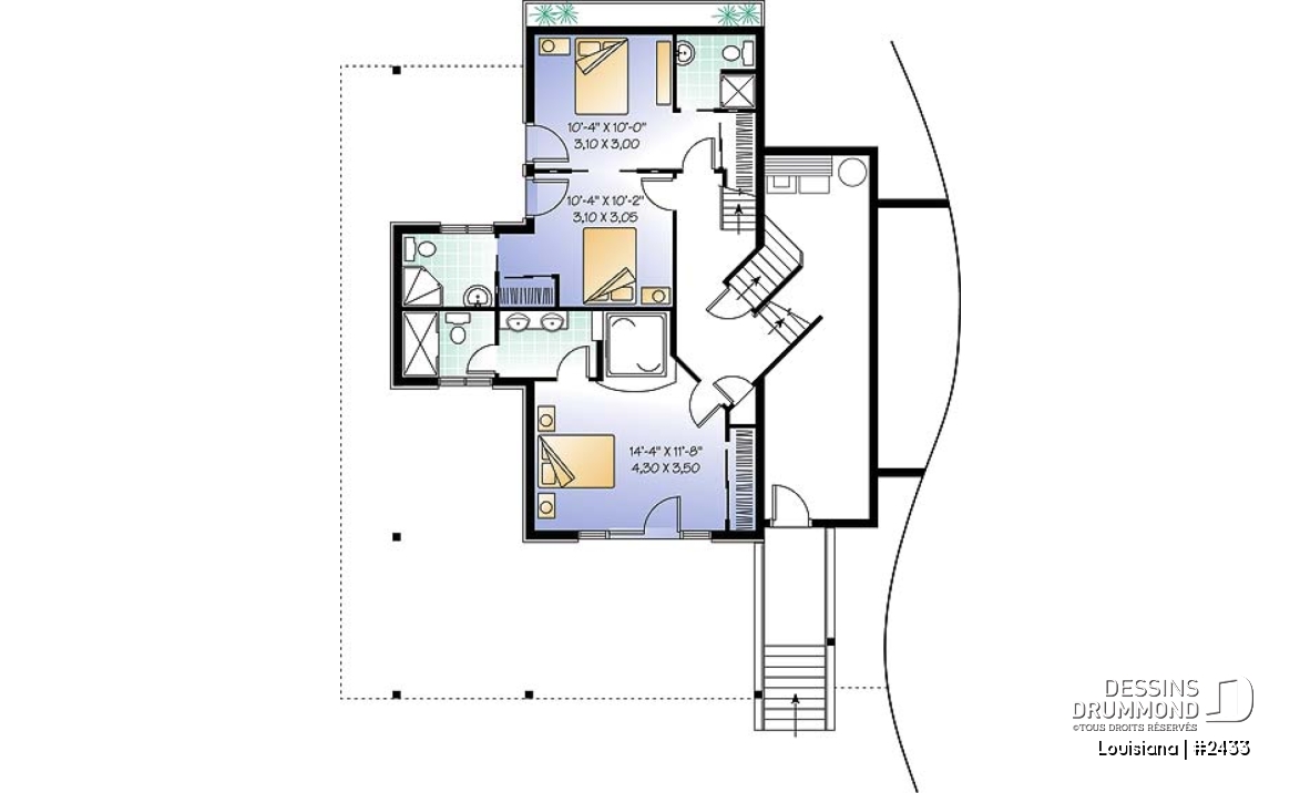 Sous-sol - Chalet bord de l'eau, 3 chambres, 3.5 salles de bain, aire ouverte, 2 salons, foyer central, grande terrass - Louisiana