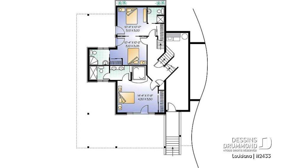 Sous-sol - Chalet bord de l'eau, 3 chambres, 3.5 salles de bain, aire ouverte, 2 salons, foyer central, grande terrass - Louisiana