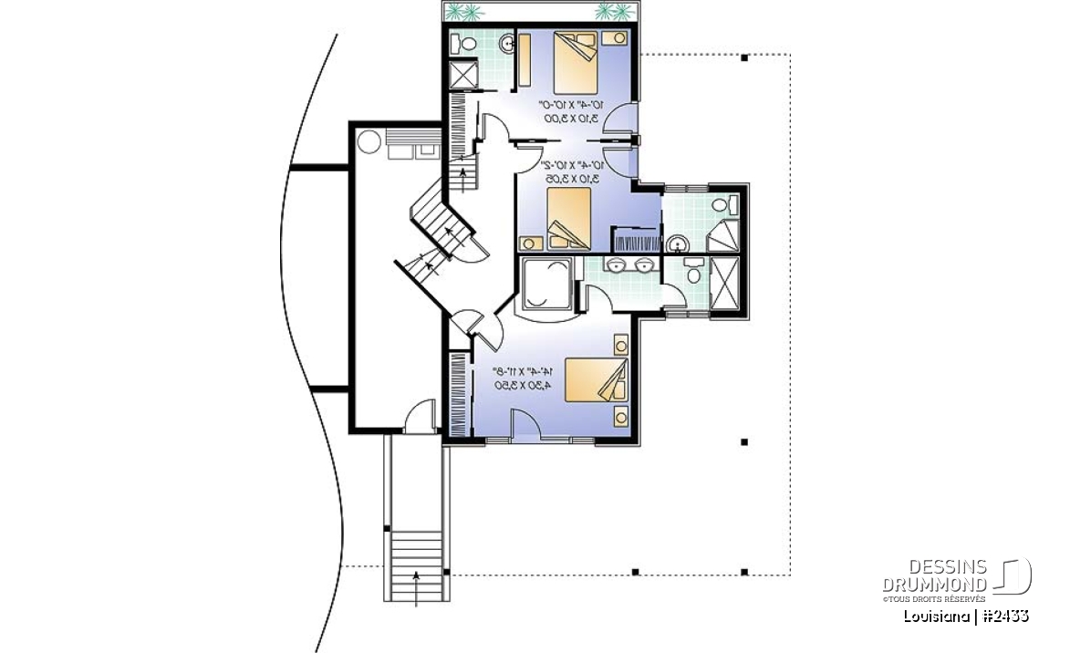 Sous-sol - Chalet bord de l'eau, 3 chambres, 3.5 salles de bain, aire ouverte, 2 salons, foyer central, grande terrass - Louisiana