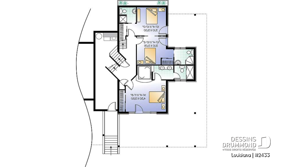 Sous-sol - Chalet bord de l'eau, 3 chambres, 3.5 salles de bain, aire ouverte, 2 salons, foyer central, grande terrass - Louisiana