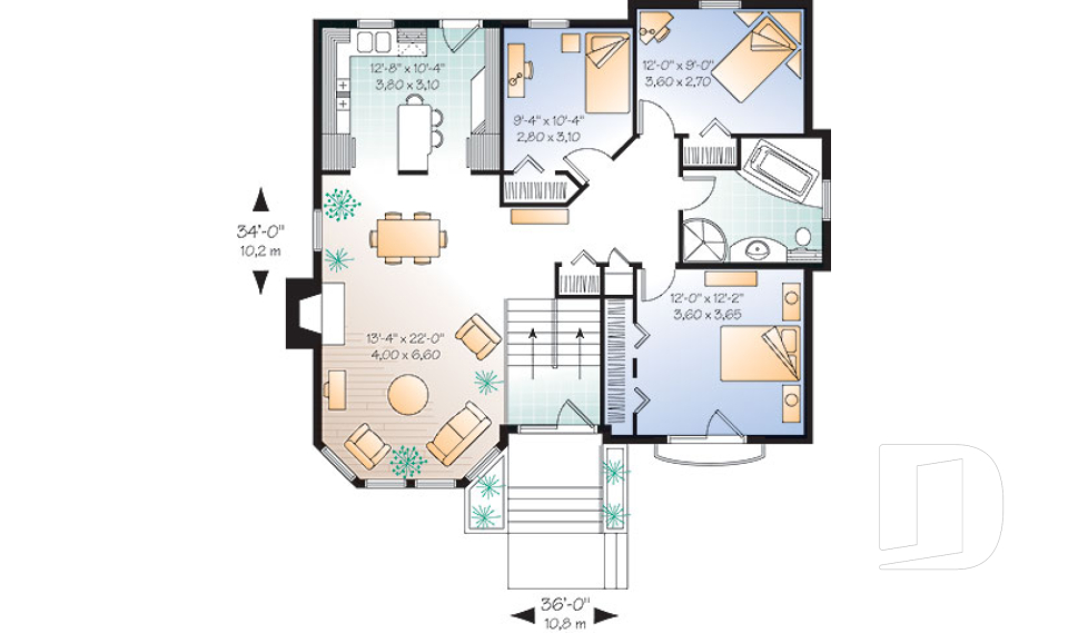 Rez-de-chaussée -  - Rosehill 2
