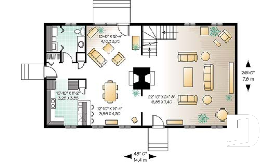 Rez-de-chaussée -  - Philibert