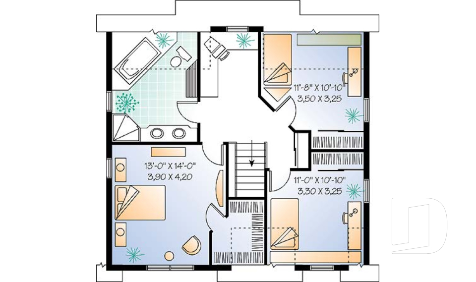 Étage -  - La Campagnarde