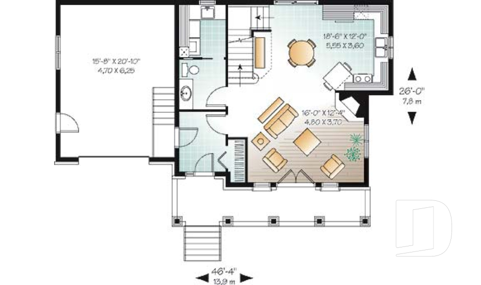 Rez-de-chaussée -  - Napoléon 2