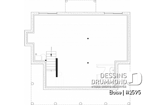 Sous-sol aménageable -  - Eloise
