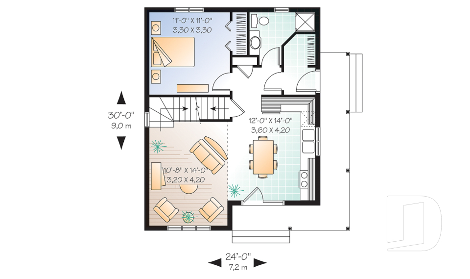 Rez-de-chaussée -  - Gaillon 