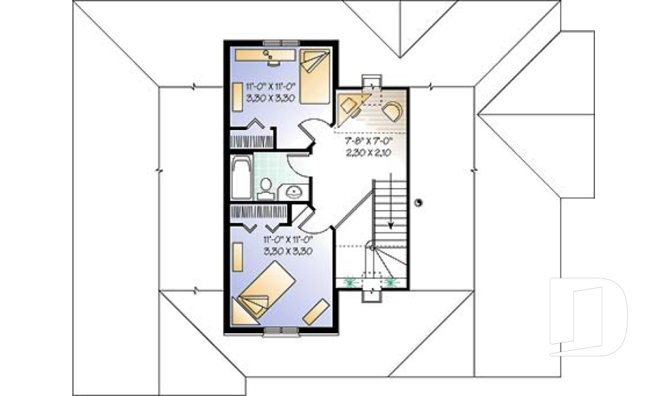 Étage -  - Bourassa