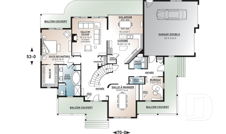 Rez-de-chaussée -  - Goldbourn