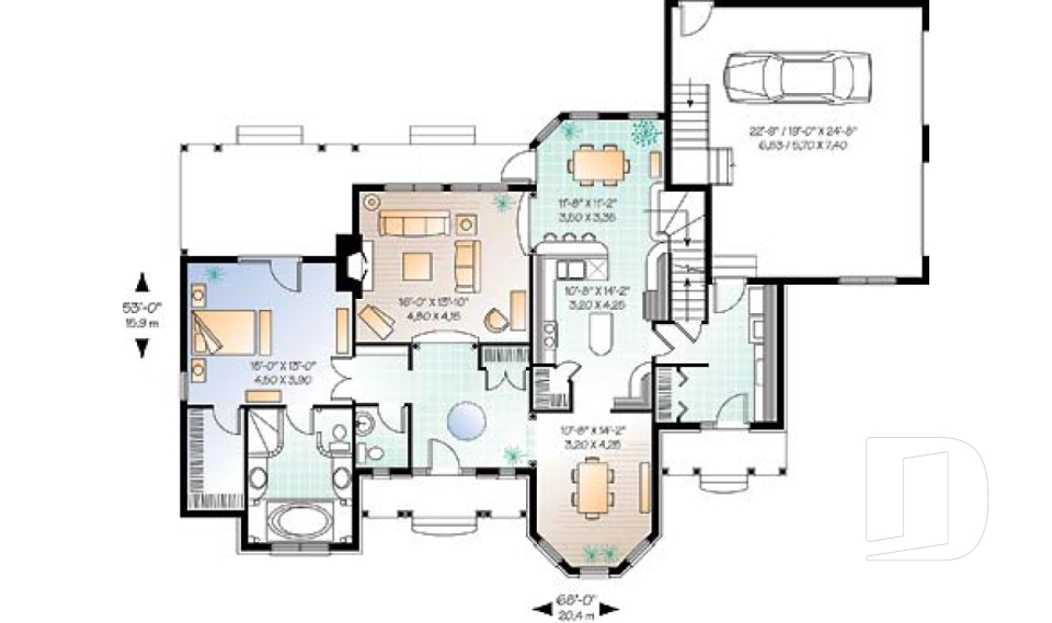 Rez-de-chaussée -  - Wainwright