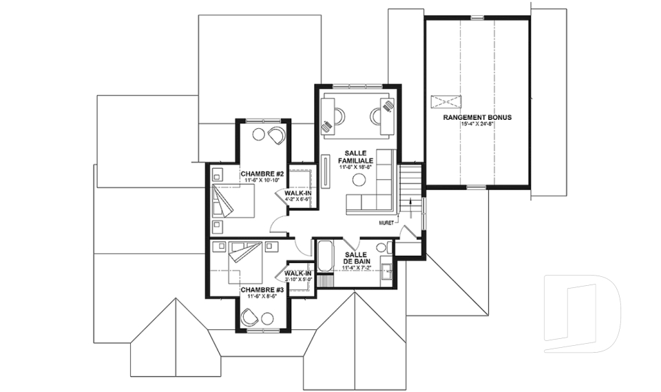 Étage -  - Wainwright 2