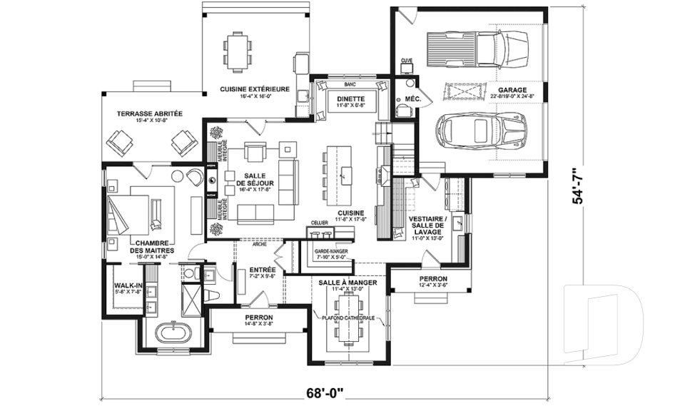 Rez-de-chaussée -  - Wainwright 2