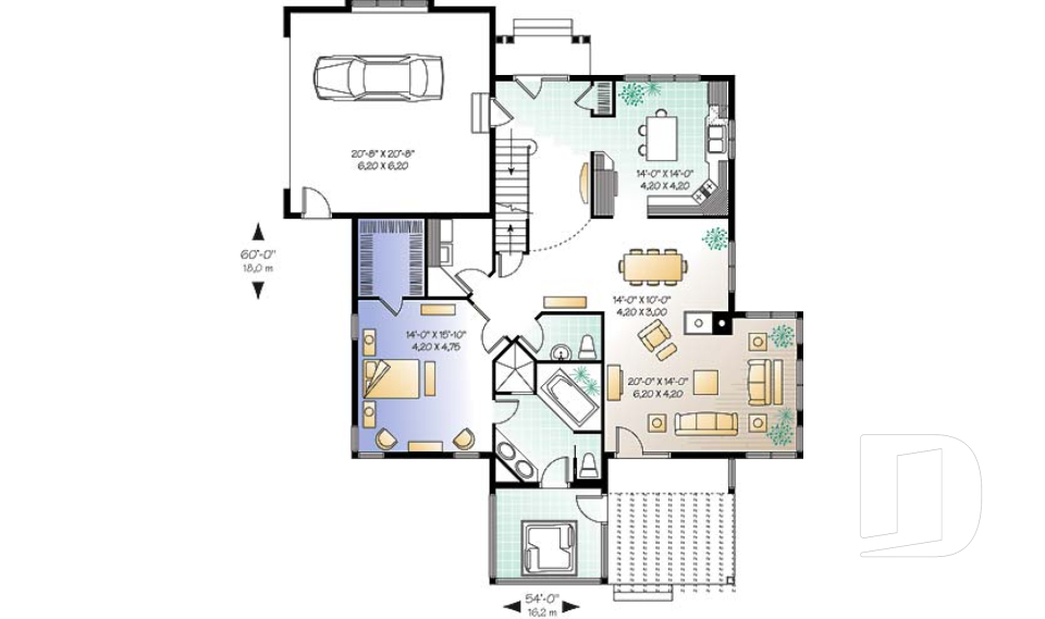 Rez-de-chaussée -  - Monticello