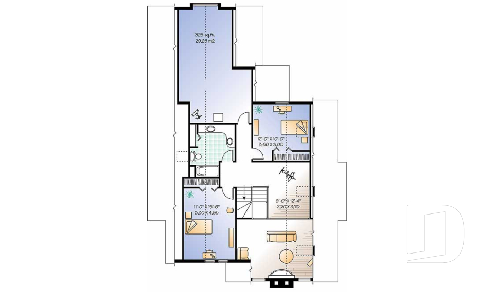 Étage -  - Grandmont 2