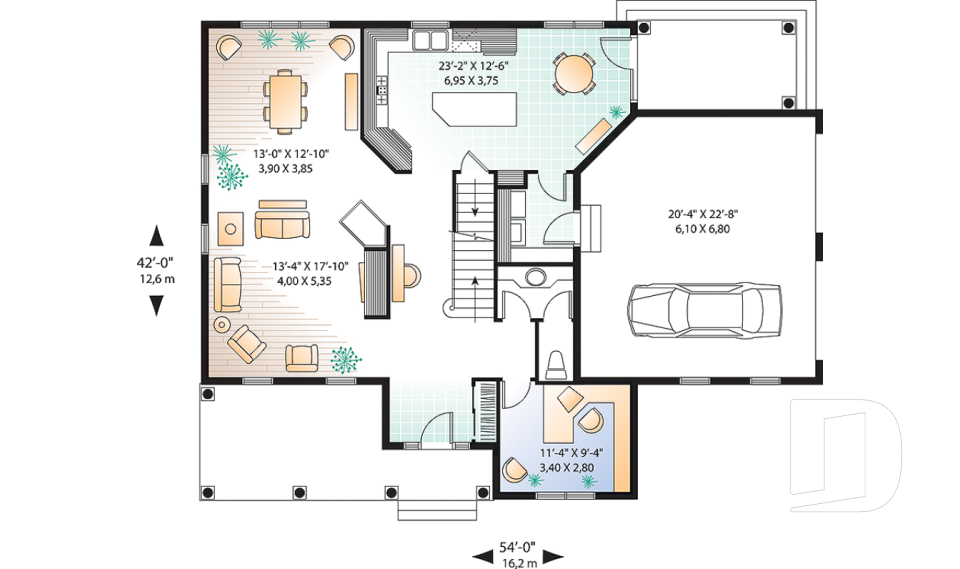 Rez-de-chaussée -  - La Canadienne