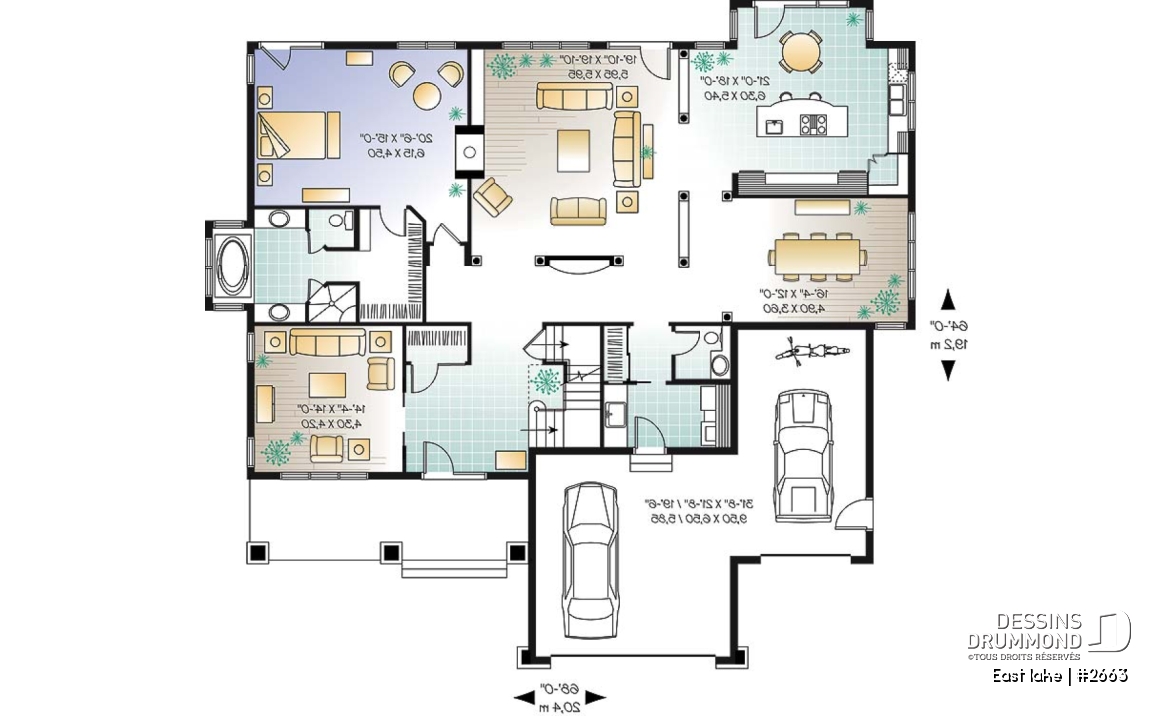 Rez-de-chaussée - Superbe maison à étage 4 à 5 chambres, garage triple, 3 salons, foyer, salle à manger séparée, buanderie - East lake