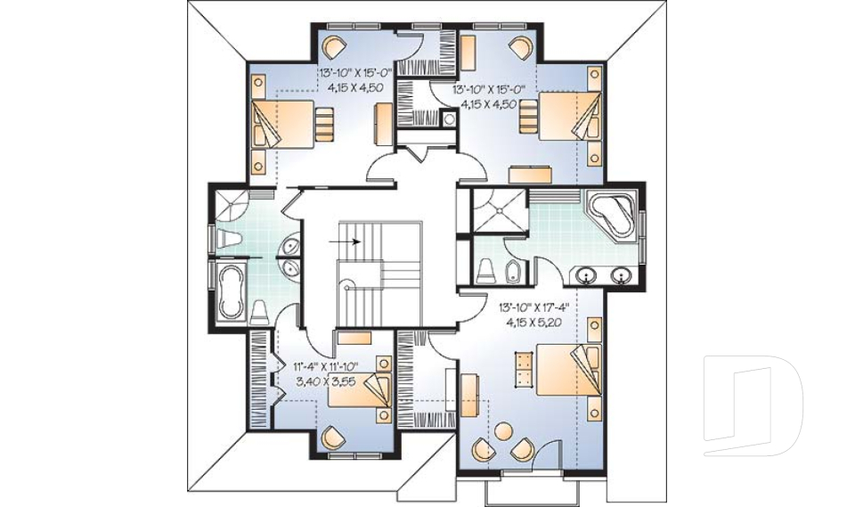 Étage -  - St-Arnaud