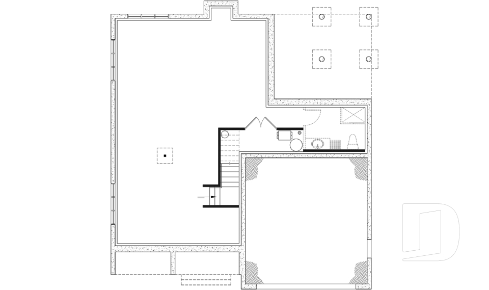 Sous-sol aménageable -  - St-Arnaud 4
