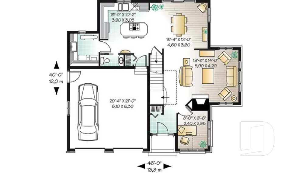 Rez-de-chaussée -  - Northbrook