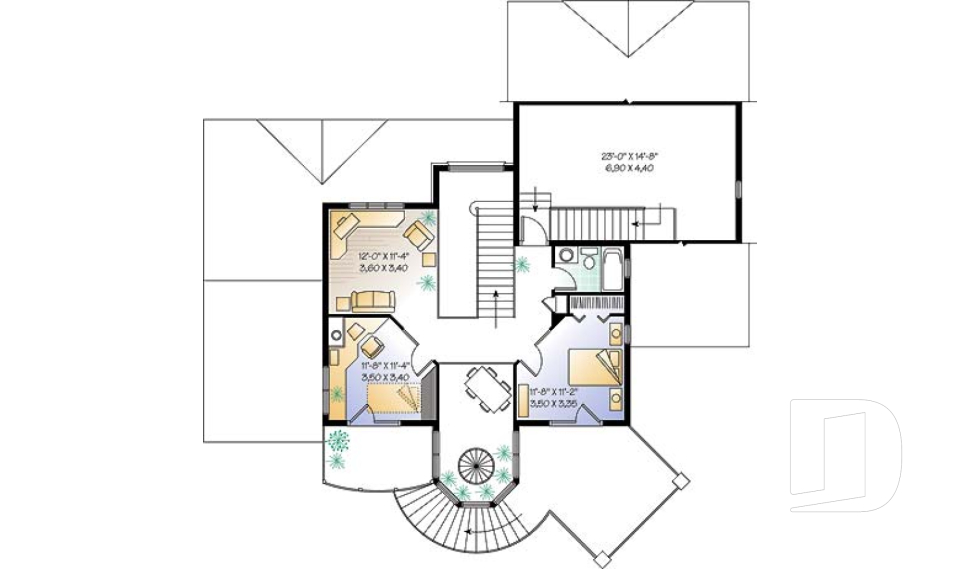 Étage -  - Grappelli 
