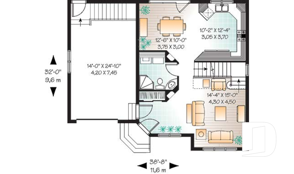 Rez-de-chaussée -  - Davis