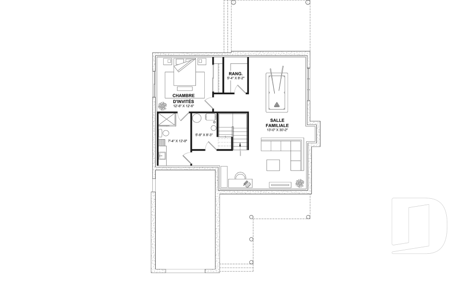 Sous-sol aménagé (Optionel $) -  - Kelowna 2