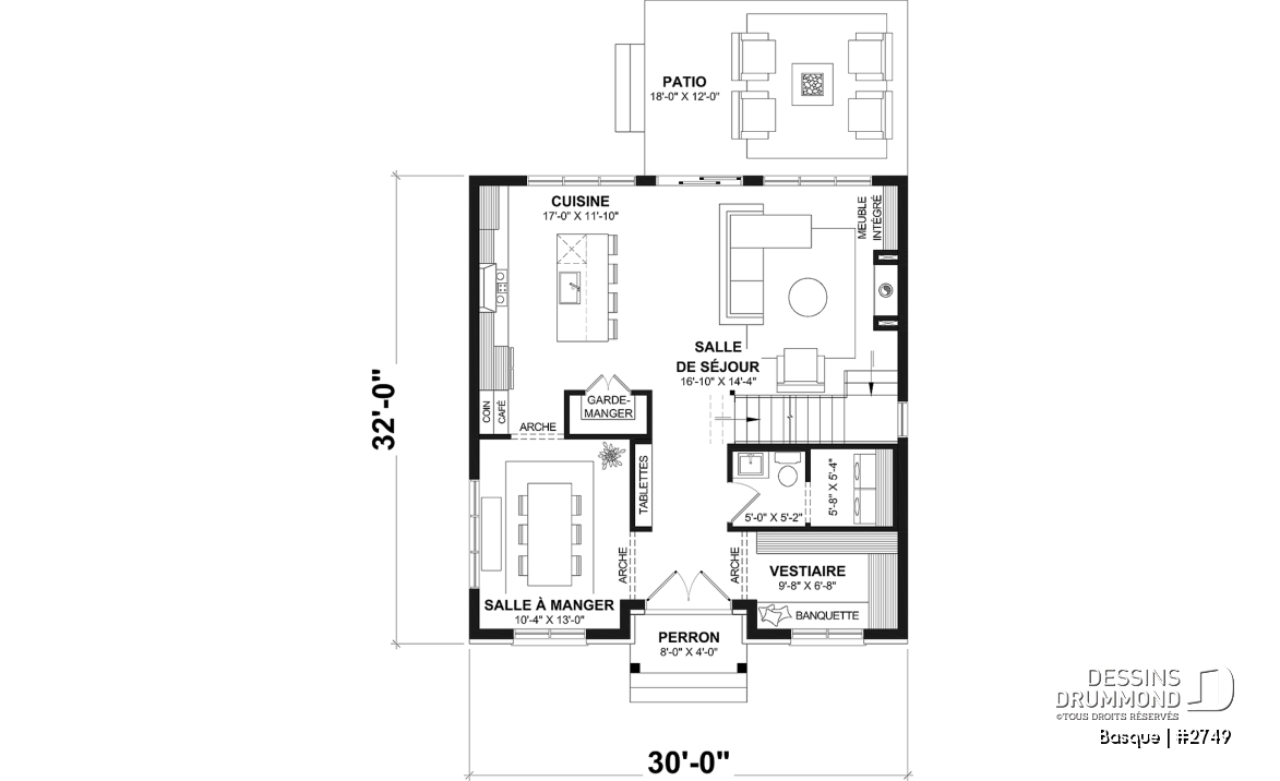 Rez-de-chaussée - Maison Farmhouse moderne et lumineuse avec foyer au gaz, 4 chambres incluant superbe suite des parents - Basque