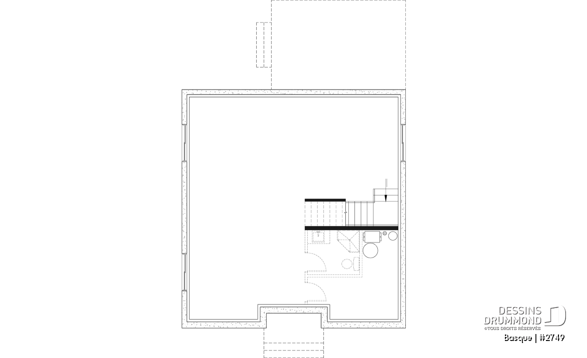Sous-sol aménageable - Maison Farmhouse moderne et lumineuse avec foyer au gaz, 4 chambres incluant superbe suite des parents - Basque