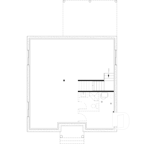 Sous-sol aménageable - Maison Farmhouse moderne et lumineuse avec foyer au gaz, 4 chambres incluant superbe suite des parents - Basque