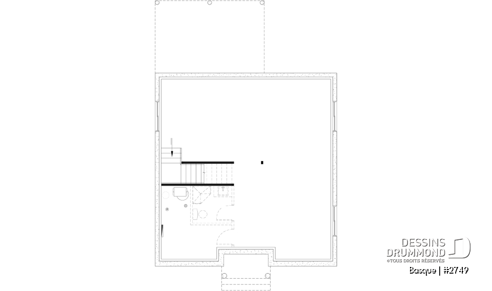 Sous-sol aménageable - Maison Farmhouse moderne et lumineuse avec foyer au gaz, 4 chambres incluant superbe suite des parents - Basque