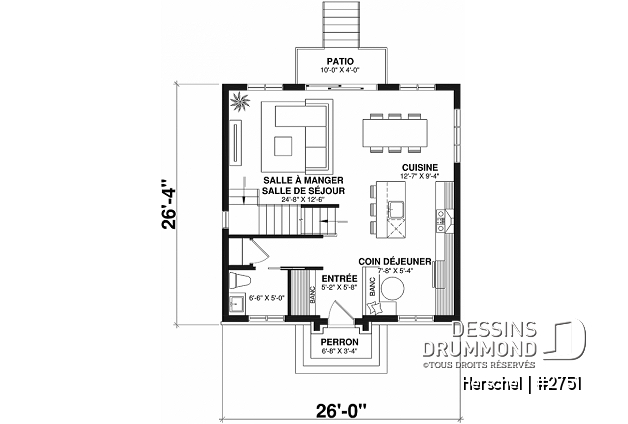 Rez-de-chaussée - Cottage de style campagne française, 3 chambres, aire ouverte, superbe salle de bain familiale - Herschel